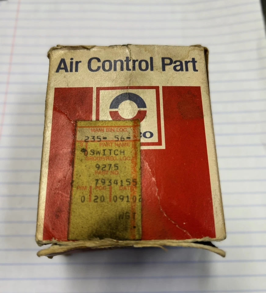 Interruptor de motor soplador de CA Oldsmobile NOS 71-73 15-7499/7934155 se adapta a Toronado 88 98 Foto 2 de 4