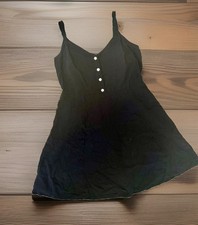 PS WOMENS GAP BLACK SUMMER CAMI DRESS