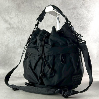 #ad #ad Porter SENSES TOOLBAG Drawstring Nylon Black $542.51