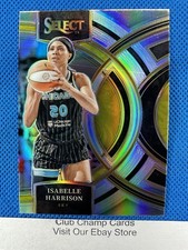 2024 #182 Isabelle Harrison Panini Select WNBA Premier Silver Prizm Sky