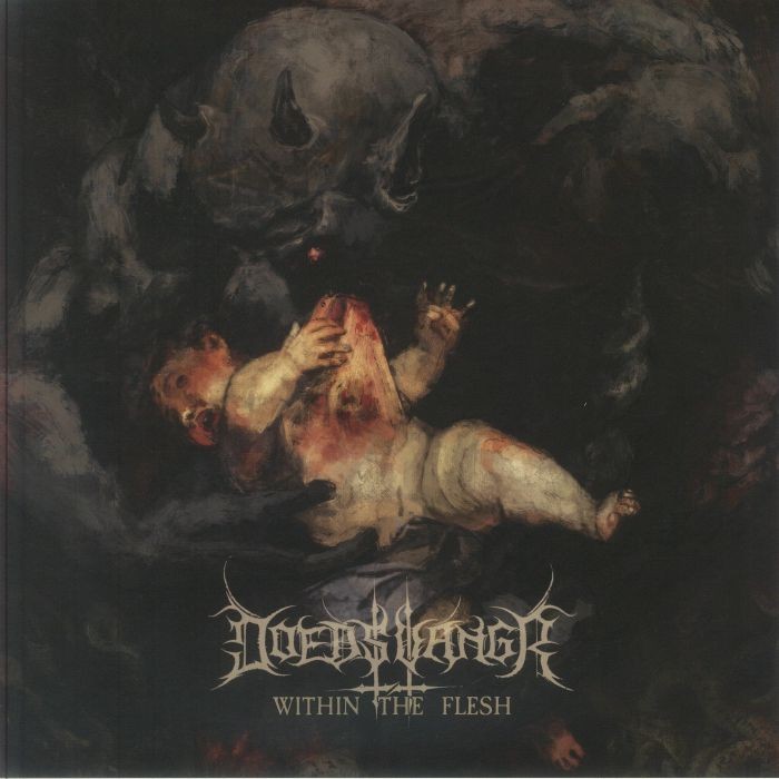 DOEDSVANGR - Within The Flesh - Vinyl (bone & brown swirl vinyl LP + booklet)