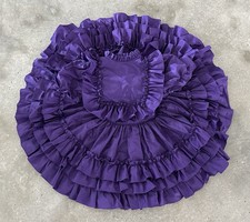 VINTAGE Martha's Miniatures We're Fussy Full Circle Purple Pageant Dress Sz 5