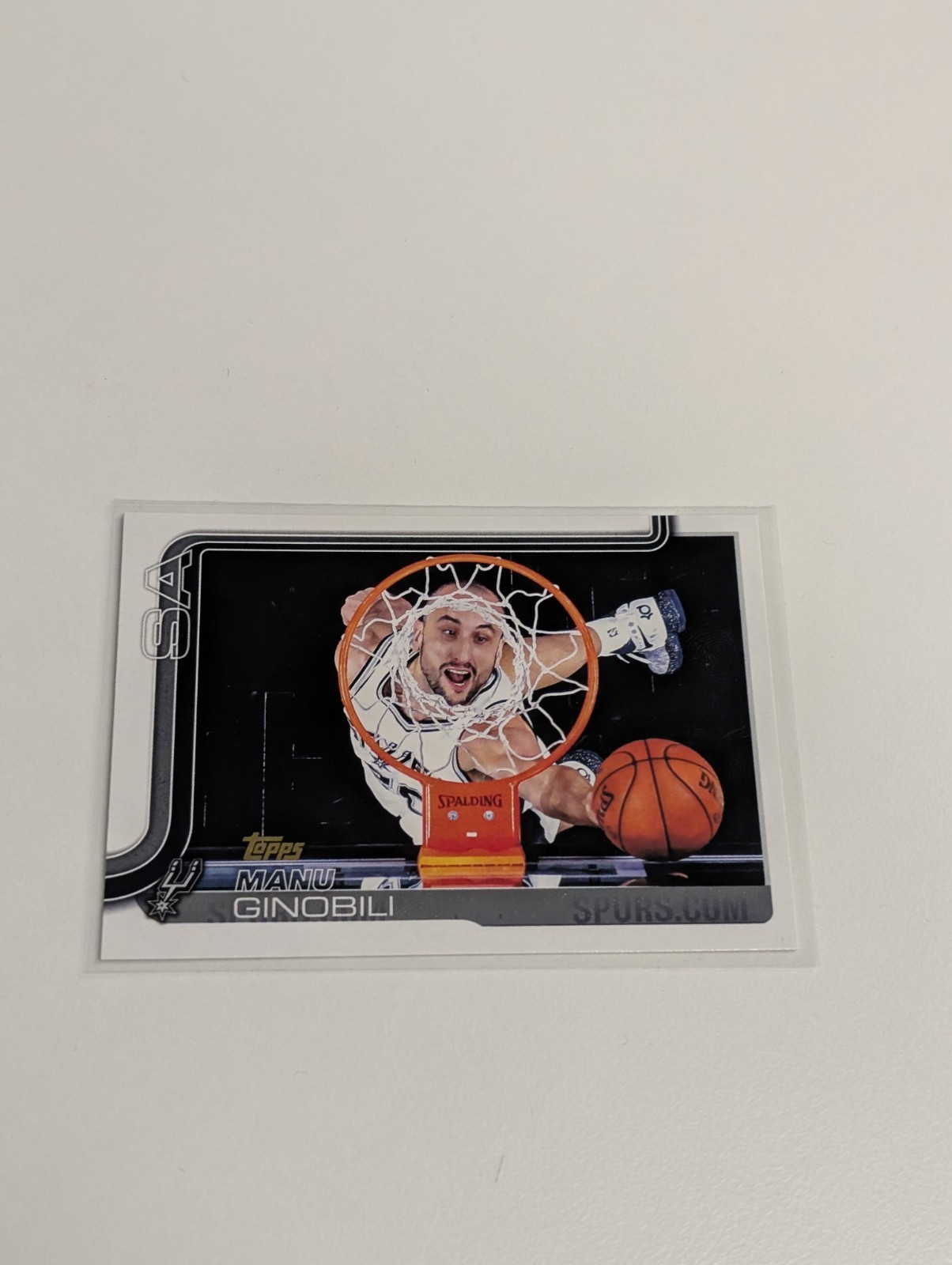 2025 Topps Flagship NBA #262 Manu Ginobili Golden Mirror SSP