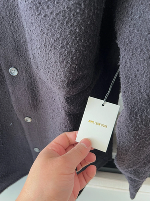 🔥 Aime Leon Dore ALD Casentino Overshirt in Navy Men's Size XL