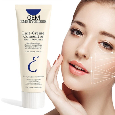 Embryolisse Lait-Crème Concentré, Face Cream & Makeup Primer 2.54 oz 75ml New