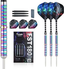 90 Tungsten Steel Tip Darts Set - Professional Darts Metal Tip Set Available...