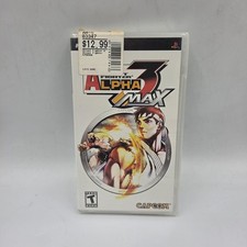 Street Fighter Alpha 3 Max Sony PSP New Sealed