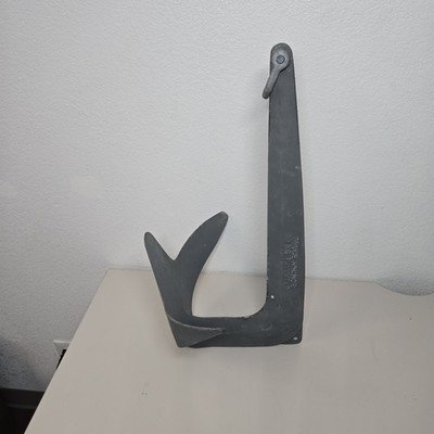 Genuine Bruce Boat Anchor 10KG 22 Lb. Galvanized Claw Anchor - Made In Belgium