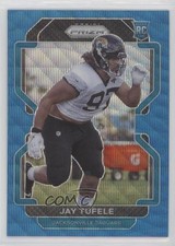 2021 Panini Prizm Rookie Blue Wave Prizm 3/199 Jay Tufele #440 0eo6