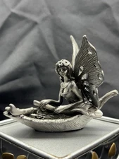 3” x 4” Pewter Fairy figurine "Life is a Journey" by Rawcliffe Pewter Studios