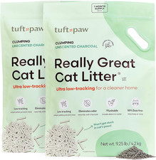 Cat Litter, Tofu, Clumping, Flushable, Dust-Free, Unscented - 9.25 Lbs X 2 Bags