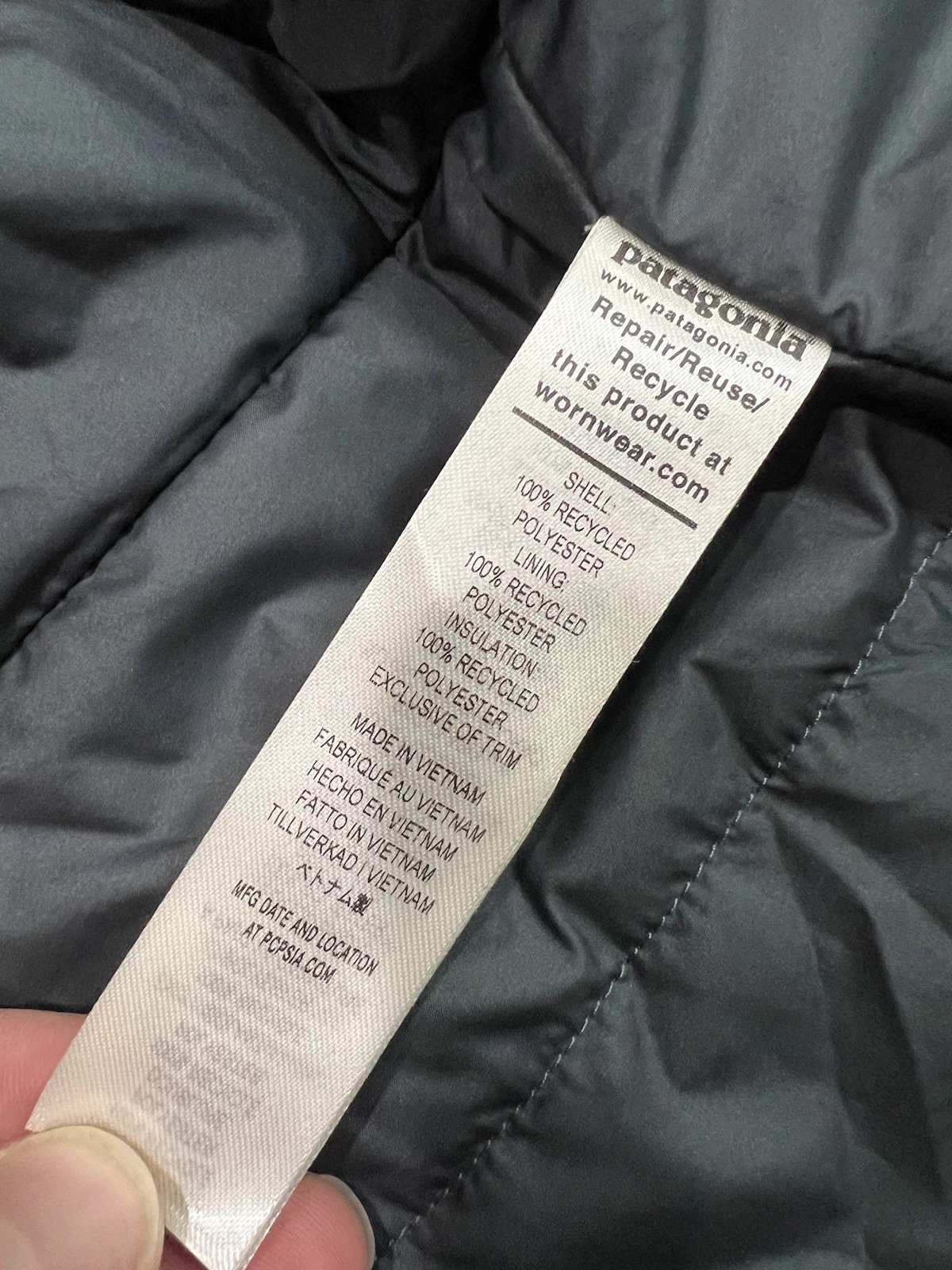 Patagonia Mens Powder Town XL H2No Raptor Brown Insulated Powder Town Ski Jacket - product detail image 8