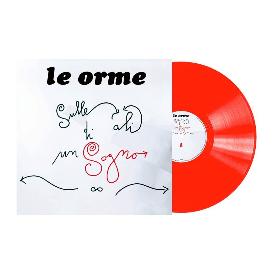 Le Orme Sulle Ali Di Un Sogno Colored Red 180 Gr Vinyl LP Limited