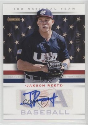 2013 Panini USA Baseball Box Set 18U National Team /499 Jakson Reetz Auto a2v