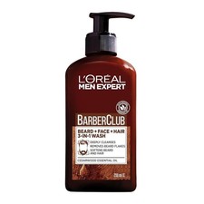 Image of L'Oreal Men Expert Barber Club Beard Face & Hair Wash 200ml FAST FREE P&P