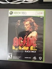 AC/DC Live: Rock Band Track Pack (Microsoft Xbox 360, 2008) CIB