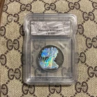 ICG Liberty Walking Half Dollar Ruthenium & Hologram 1 of 500 Uncirculated