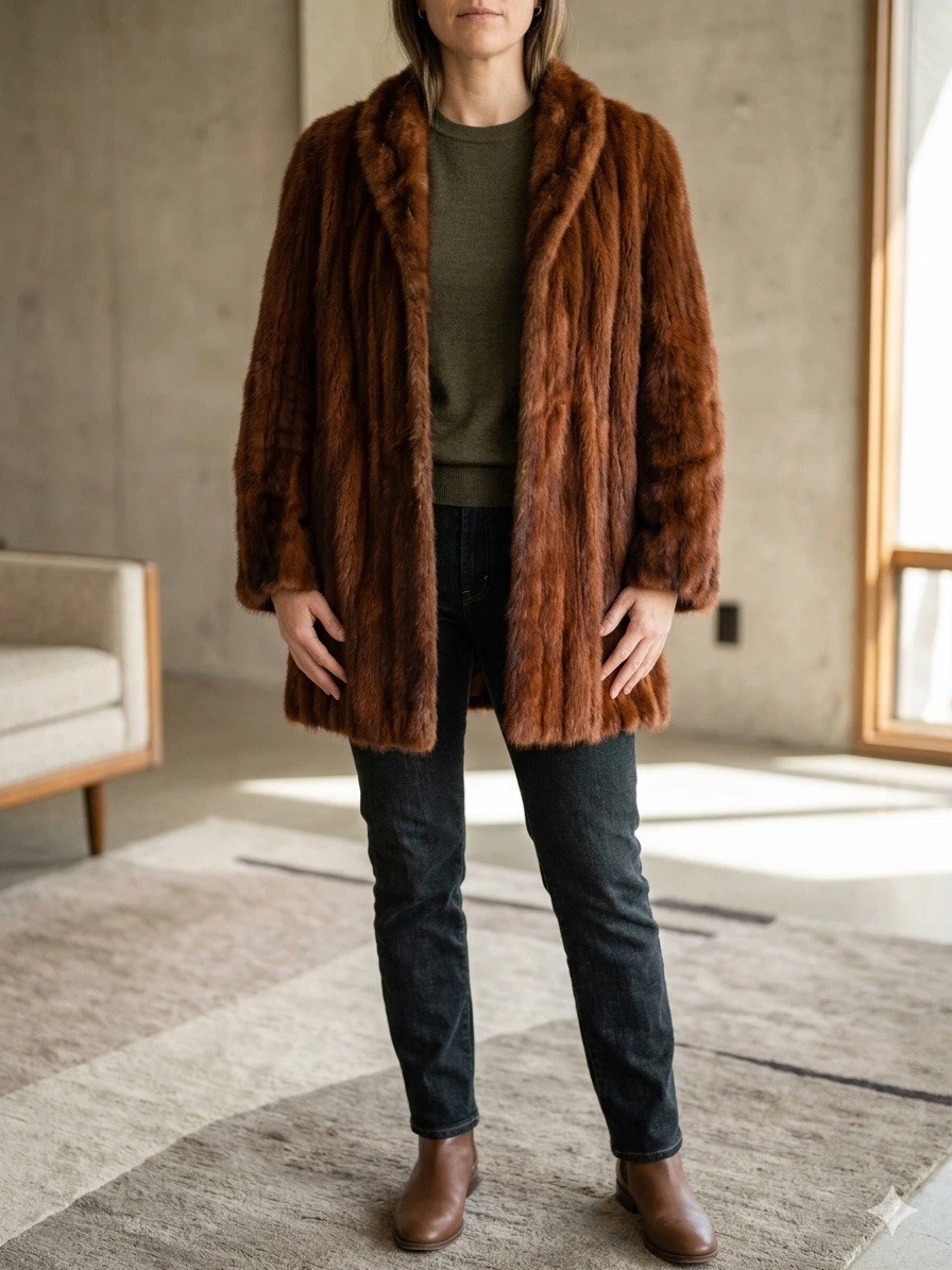 Beverly Hills Coats, Jackets & Vests for Fur Outer Shell Women for