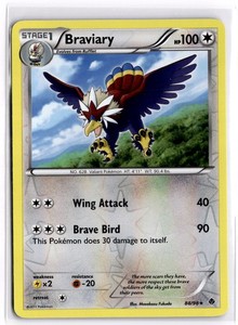 Pokemon TCG Braviary 88/98 Emerging Powers Holo Rare Reverse Holo