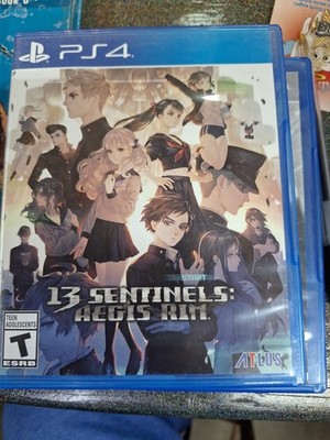 13 Sentinels: Aegis Rim PS4 Game Complete Atlus Sega Teen Rating