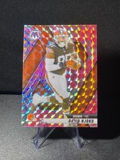 2025 Panini Mosaic Pink Camo Parallel David Njoku #133 Cleveland Browns NFL