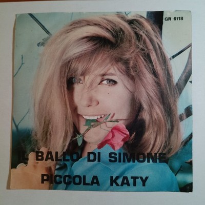 VINYL SCHALLPLATTE 45 UMDREHUNGEN VINTAGE SAMMLUNG SIMONE TANZ KLEIN KATY 