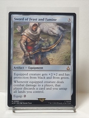 Sword of Feast and Famine (Non-foil) Assassin's Creed 0099 Mythic MTG