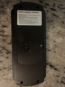 Atari Flashback Portable Black Handheld Console 70 Built in Games, No Charger!