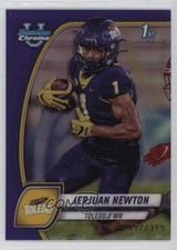 2024 Bowman U Chrome Purple Refractor 77/399 Jerjuan Newton #98 0kz8