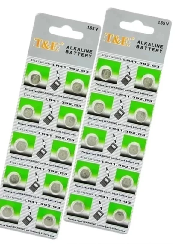 LR44 Battery LR41 LR1130 LR43 LR936 LR754 Alkaline 1.5v Coin Cell Button Battery - Image 3 of 4