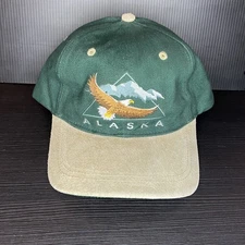 Artic Circle Enterprises Alaska Eagle Green Strap Back