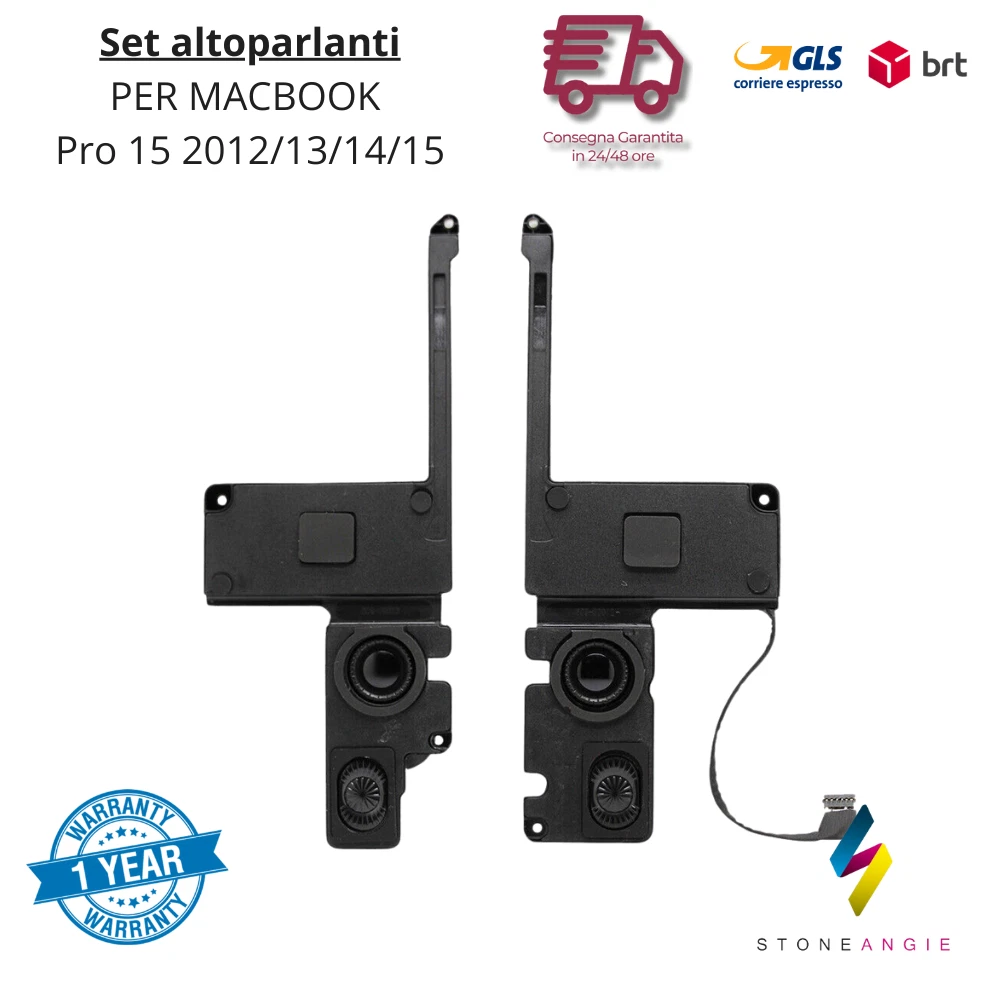 1 Paio Altoparlanti + Strumenti Per MacBook Pro Retina 13-15-16″ – Nuovi