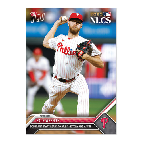 2023 Topps Now 1010 Zack Wheeler
