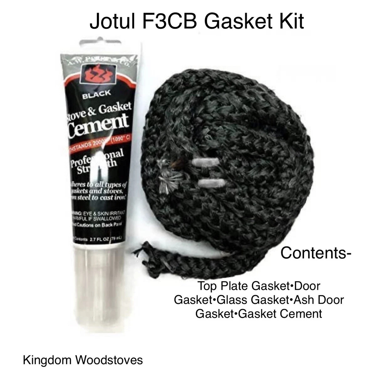 Jotul Wood Stove F3 CB Gasket Kit *FREE Shipping!* | eBay