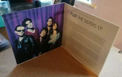 Pulp 7'' The Sisters EP UK 1994 Island 1st Press RARE N MINT