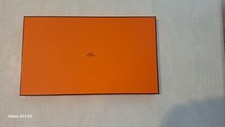 Authentic Hermes Orange Box 15" X 9" X 1"