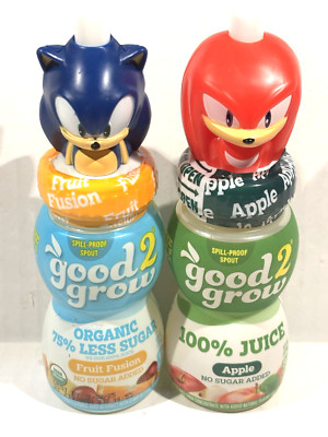 Good 2 Grow Juice Apple & Organic Fruit Fusion Sonic The Hedgehog And Knuckles
