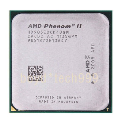 AMD Athlon II X4-600E X4-605E X4-610E X4-615E 900E 905E CPU Socket AM3 Processor