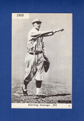FRANK SCHULTE, Cubs ~ 1909 SPORTING NEWS Supplement M101-2 TCMA 1974 REPRINT B