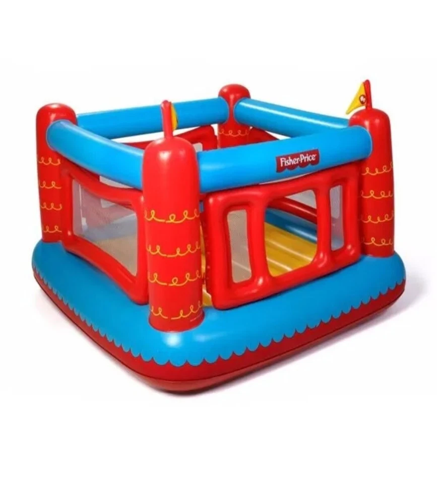 Fisher-Price Bouncetastic 充气弹跳屋 带可拆卸墙壁 + 50 球 — 第 2/4 张图片