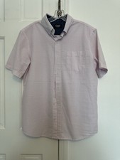 Chaps Men’s Short Sleeve Dress Shirt Size Medium 