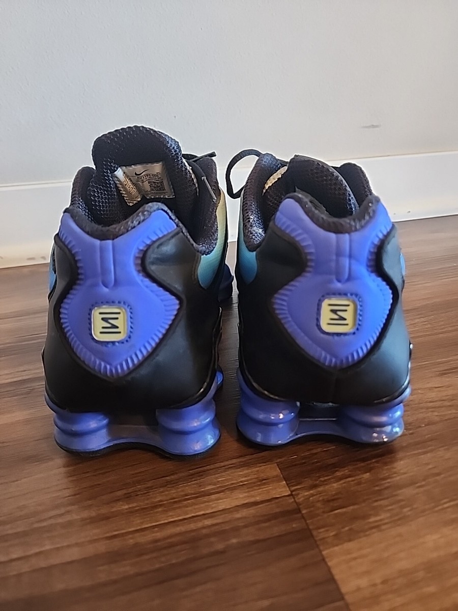 Size 10 - Nike Shox TL Vapor Green Racer Blue Retro Rare Used