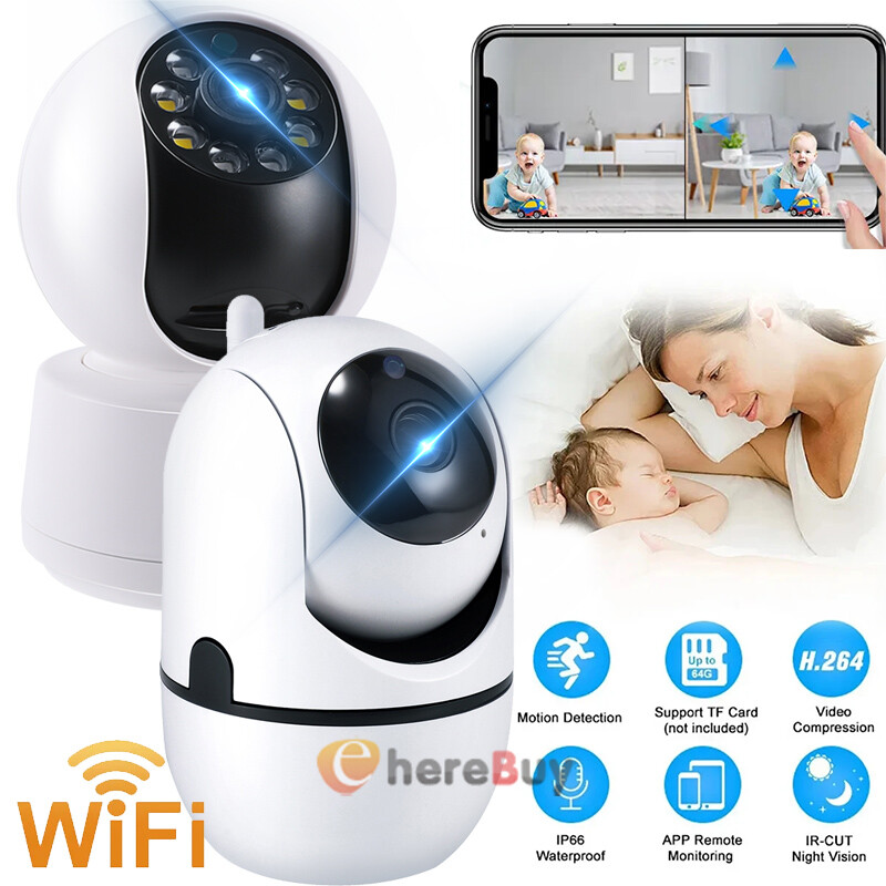 Security Camera System Outdoor Indoor Home Wireless Wifi Night Camera HD 1080P-image