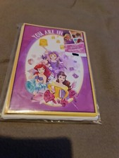 Carte d'anniversaire princesse Disney invitations de fête x 10 BN 