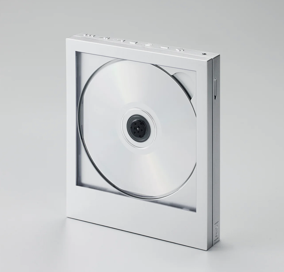 KM5 Instant Disk Audio CD Player CP-1 Silver Audio-Bluetooth 5.0