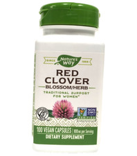 Natures Way Red Clover Plant Powered Womens Health Support 100 Ct, APRIL 2029