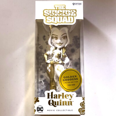 Harley Quinn Golden Goddess Cryptozoic Vinyl Figure 189/400 2022 SDCC Exclusive