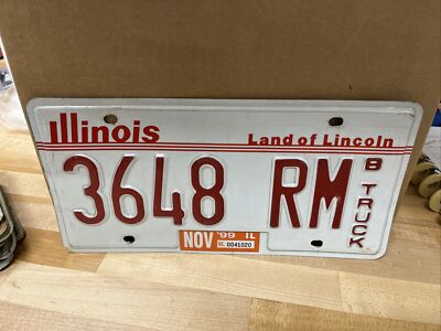 マークリン - ポンピエのトラック - 19034 Illinois Land of Lincoln B Truck License Plate 3648 RM Box 180 | eBay