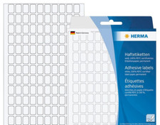 480  HERMA Haft-Etiketten 8 x12mm weiss