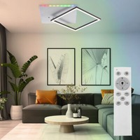 Deckenlampe Deckenleuchte Designlampe Dimmbar Fernbedienung Rgb Led Tageslicht